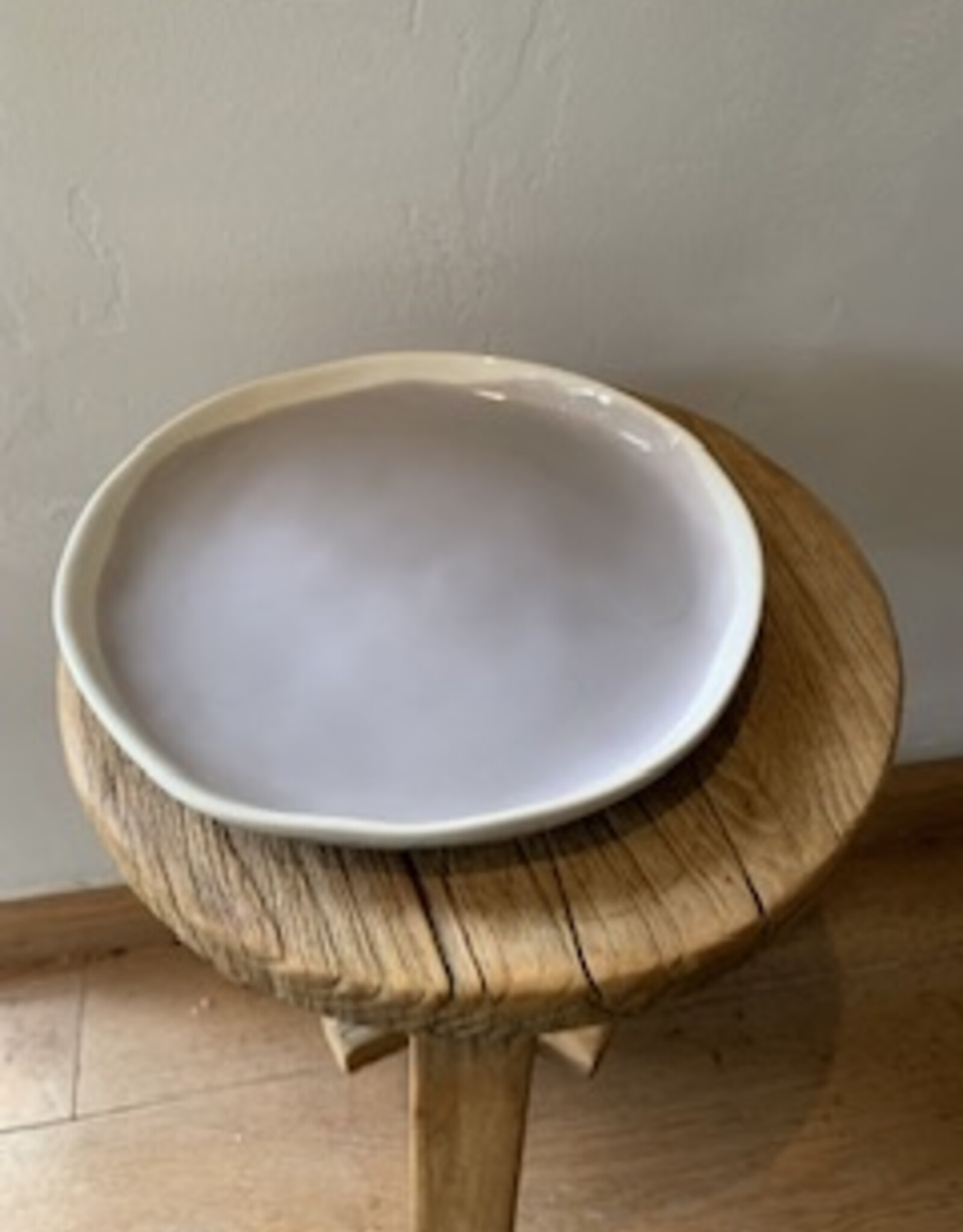 Duro Plate Terra 22 cm soft gray Plate 22 cm