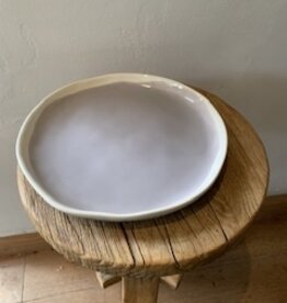Duro Plate Terra 22 cm soft gray