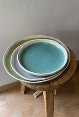 Duro Plate Terra 22 cm soft gray Plate 22 cm