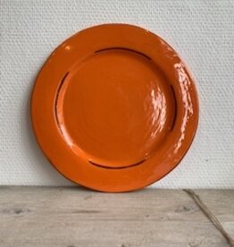 Argile et couleurs Dinerbord - oranje