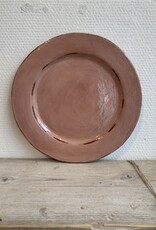 Argile et couleurs Dinner plate Argile - pink