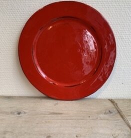 Argile et couleurs Dinerbord - rood