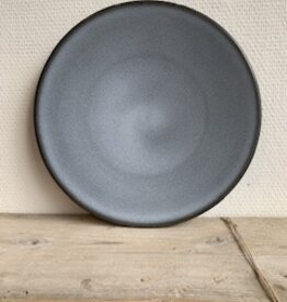 Jars Céramistes Plate XL Tourron -ecorce