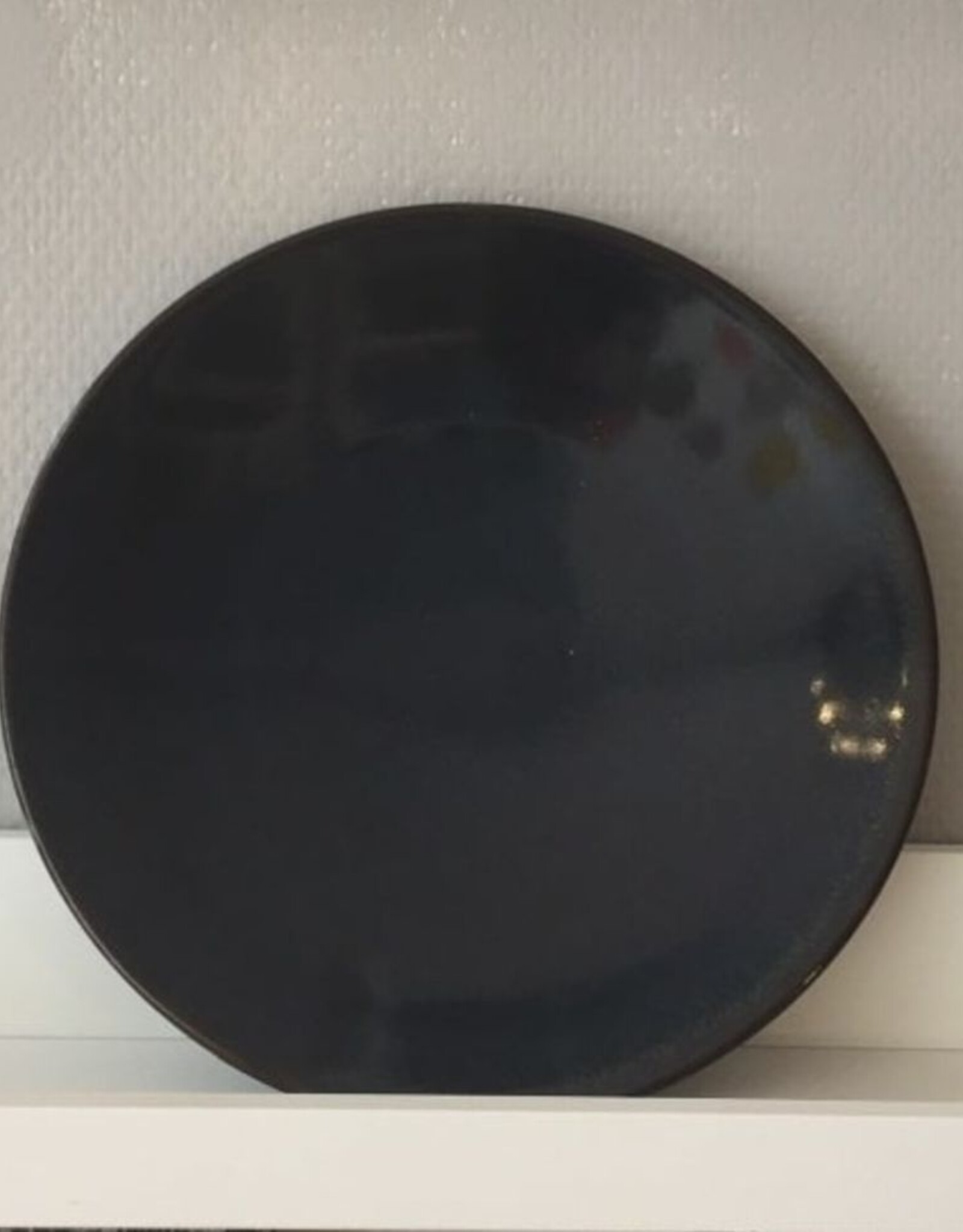 Jars Céramistes Bord XL Tourron donkerblauw l Xtra korting