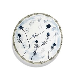 Marni l Serax Plate L Marni - Mirtillo tea - blue