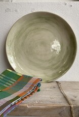 Wonki Ware Dinner plate 31 cm lichtgroen - Wonki Ware