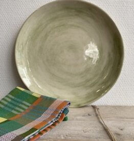 Wonki Ware Dinner plate 31 cm lichtgroen - Wonki Ware