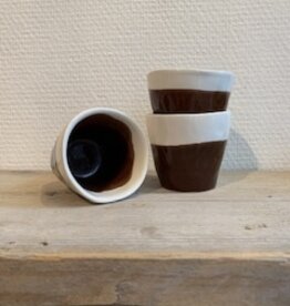 Duro Espresso cup Terra - chocolat