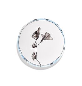 Marni l Serax Plate M Marni - Camelia Aubergine