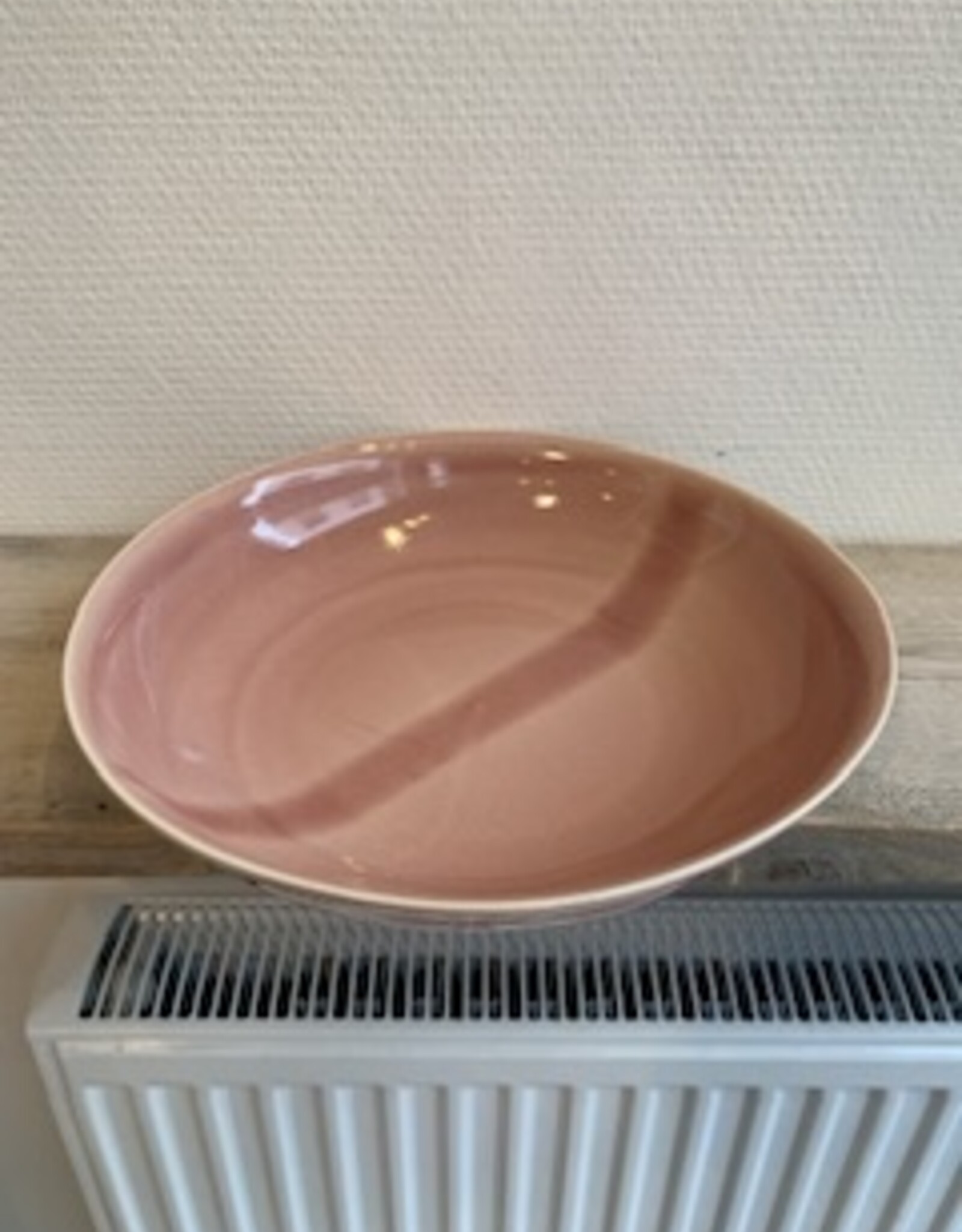 Nosse Serving bowl Smooth 28 cm - soft pink