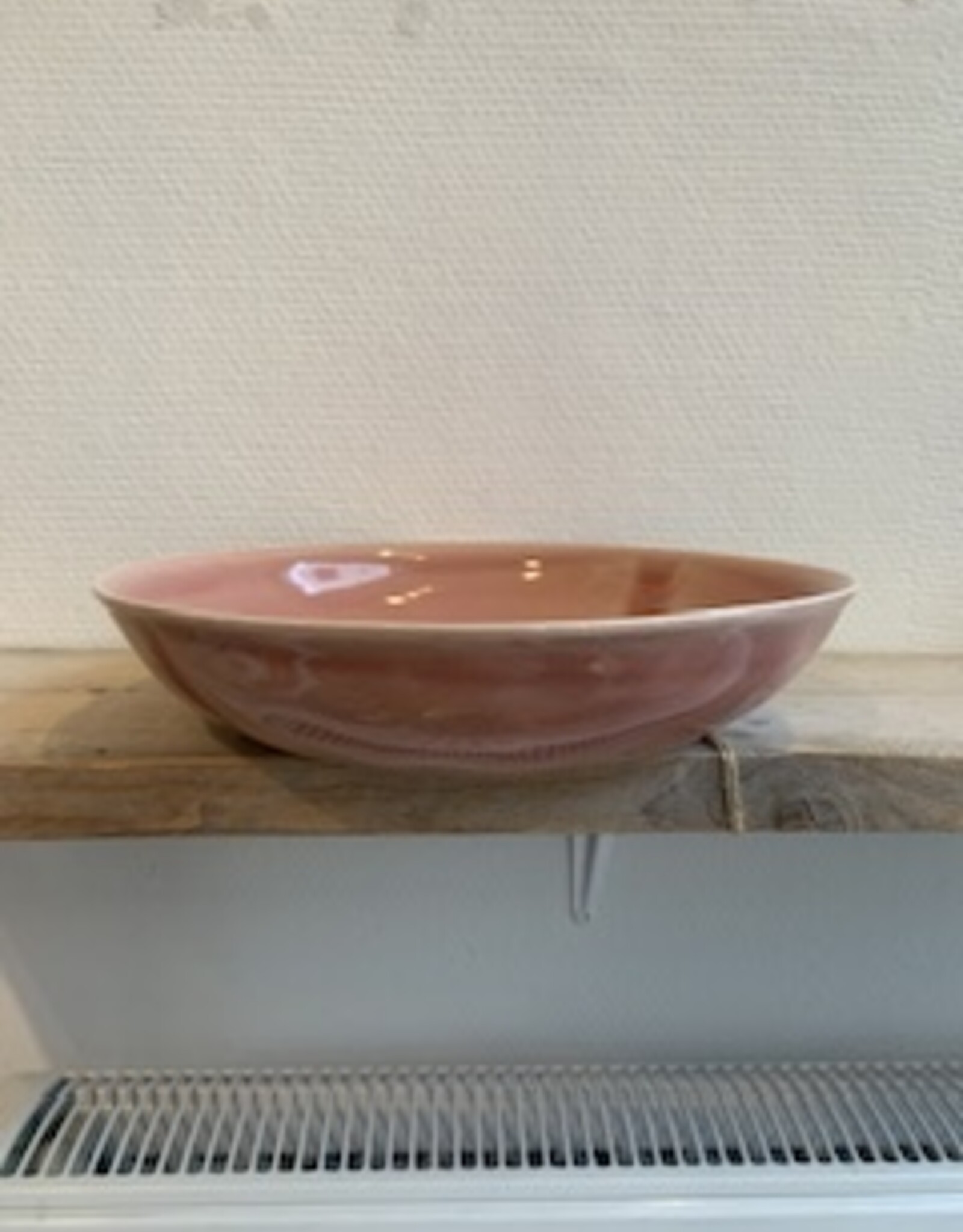 Nosse Serving bowl Smooth 28 cm - soft pink