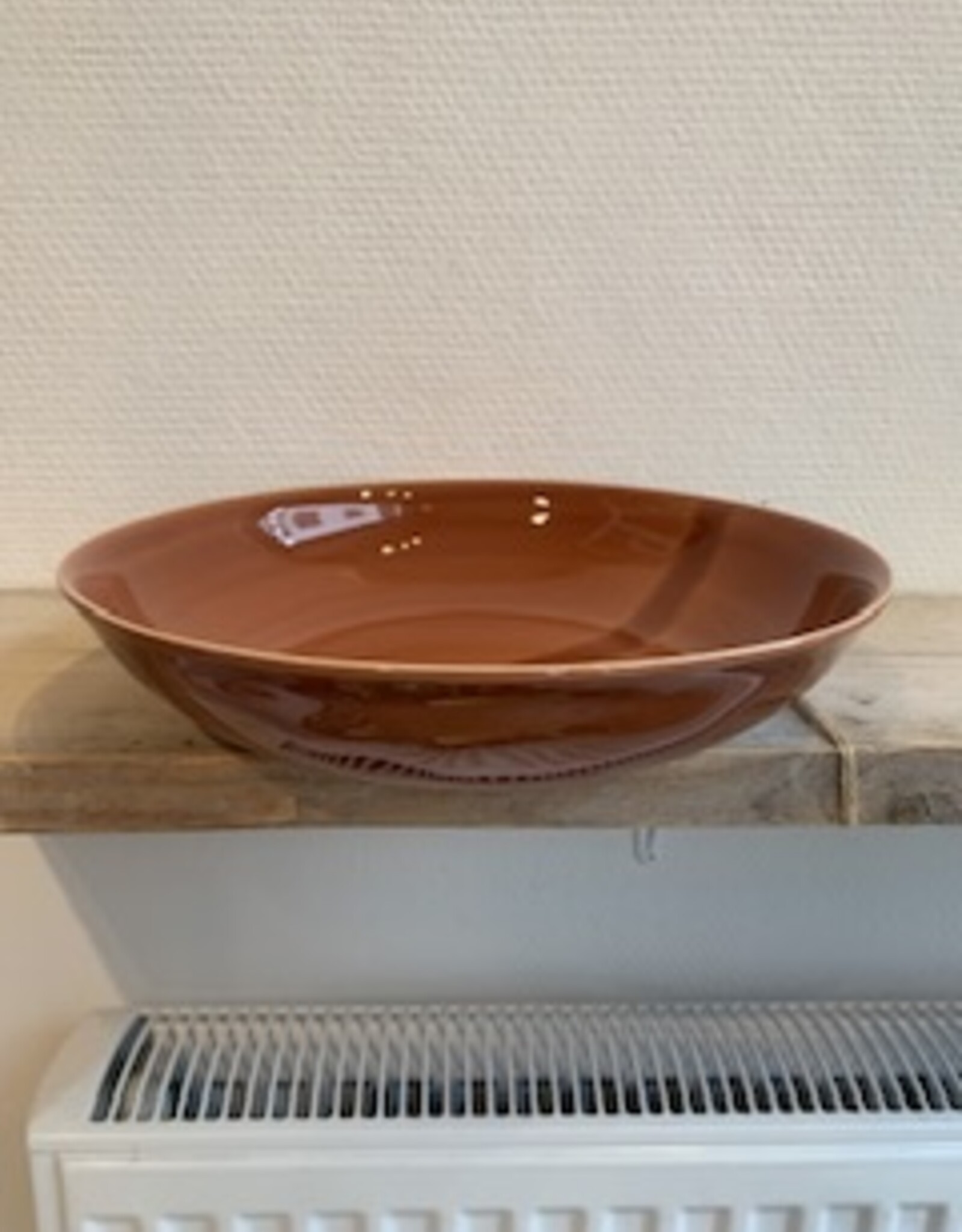 Nosse Schaal Smooth 28 cm - terra