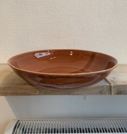 Nosse Schaal Smooth 28 cm - terra