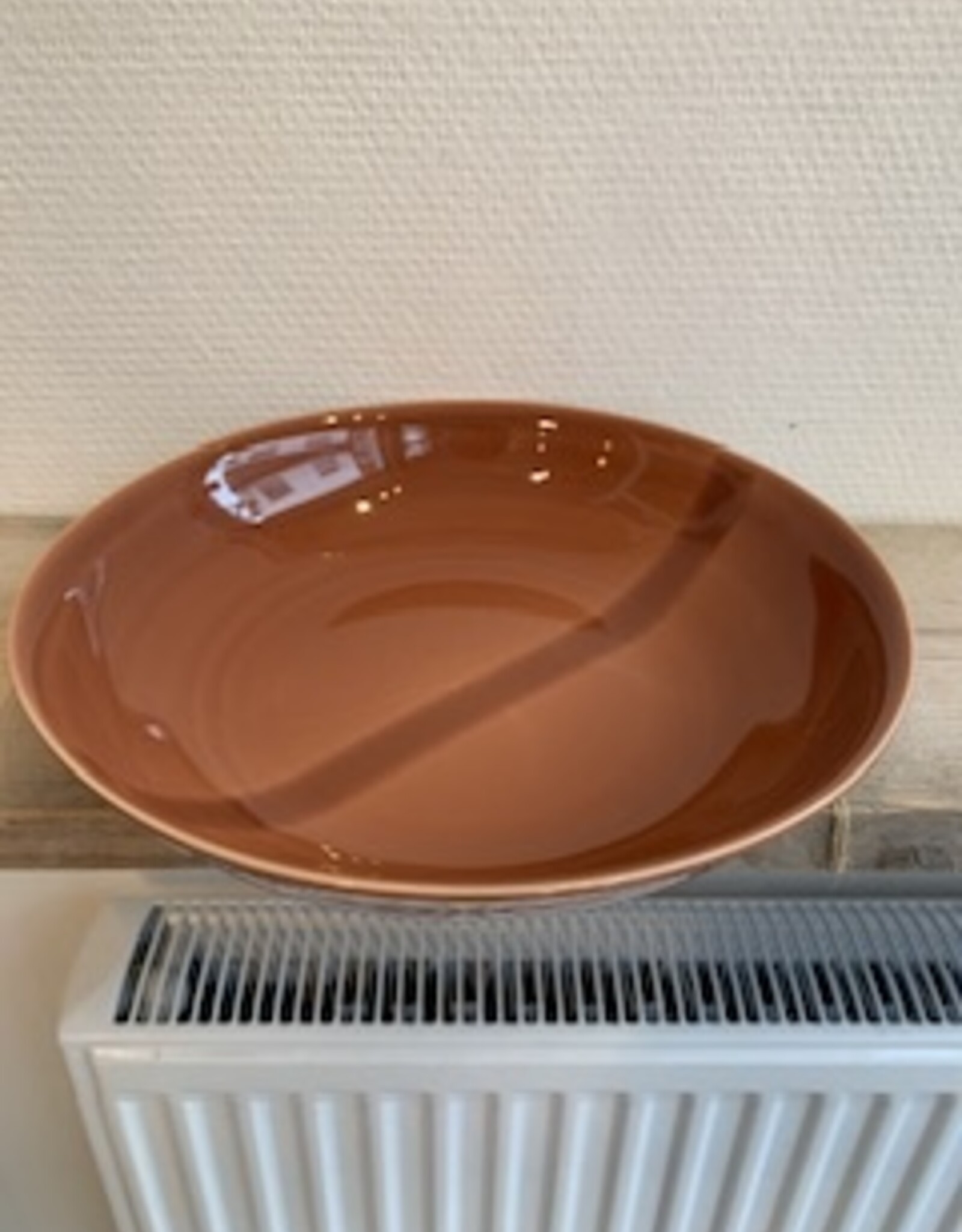 Nosse Schaal Smooth 28 cm - terra