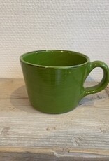 Argile et couleurs Rechte kop met oor - groen