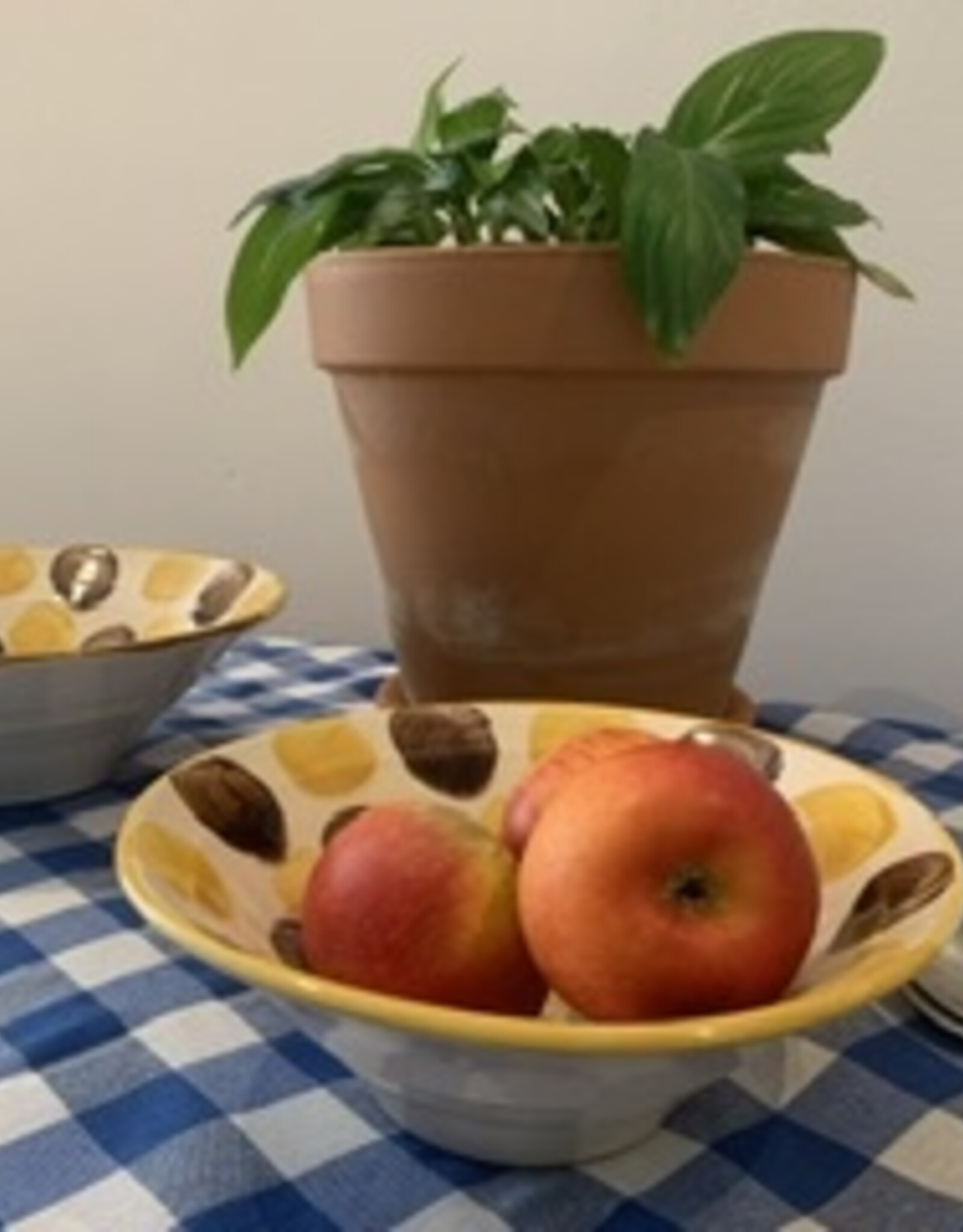 Serving bowl -dots - S