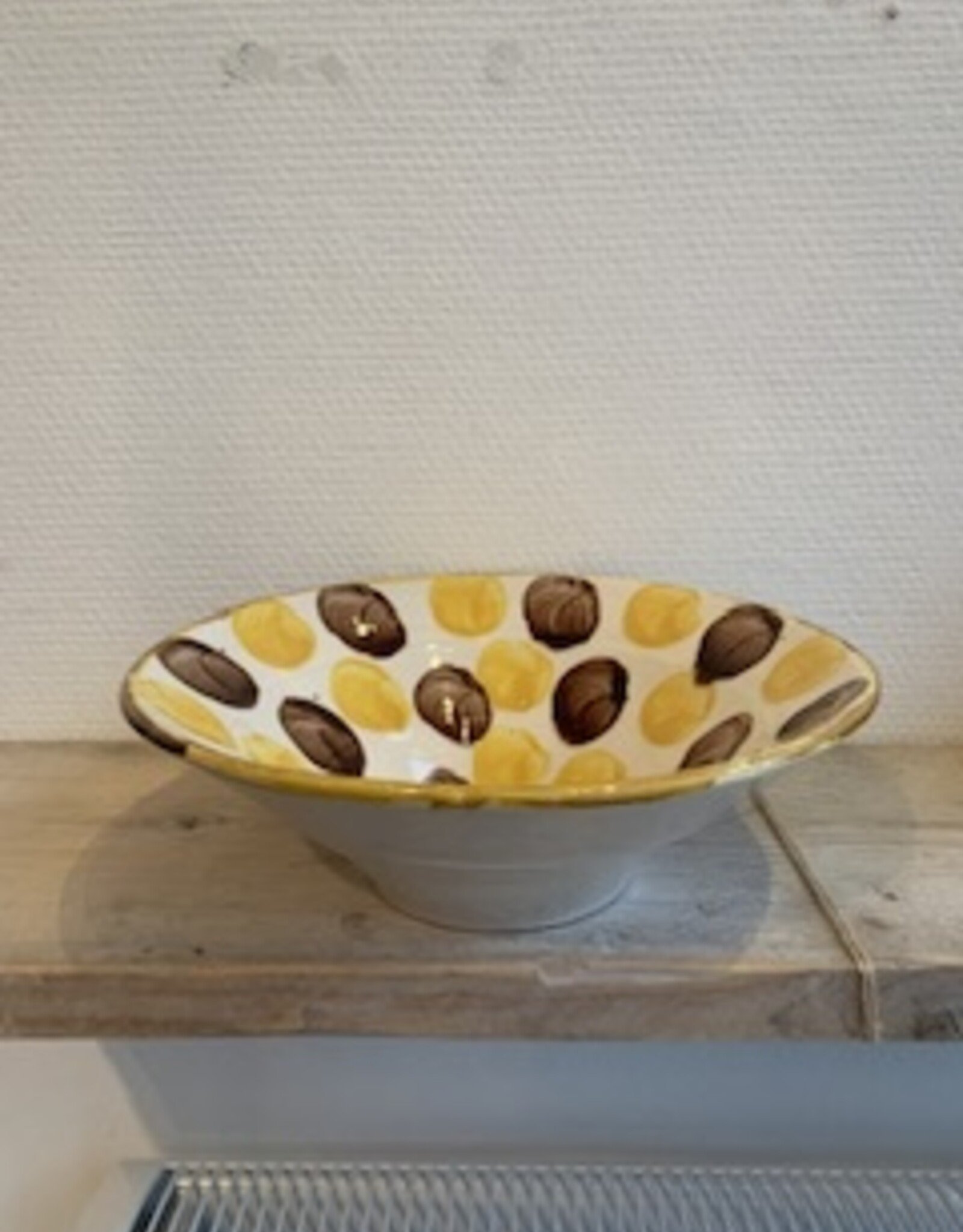 Schaal met stippen - M