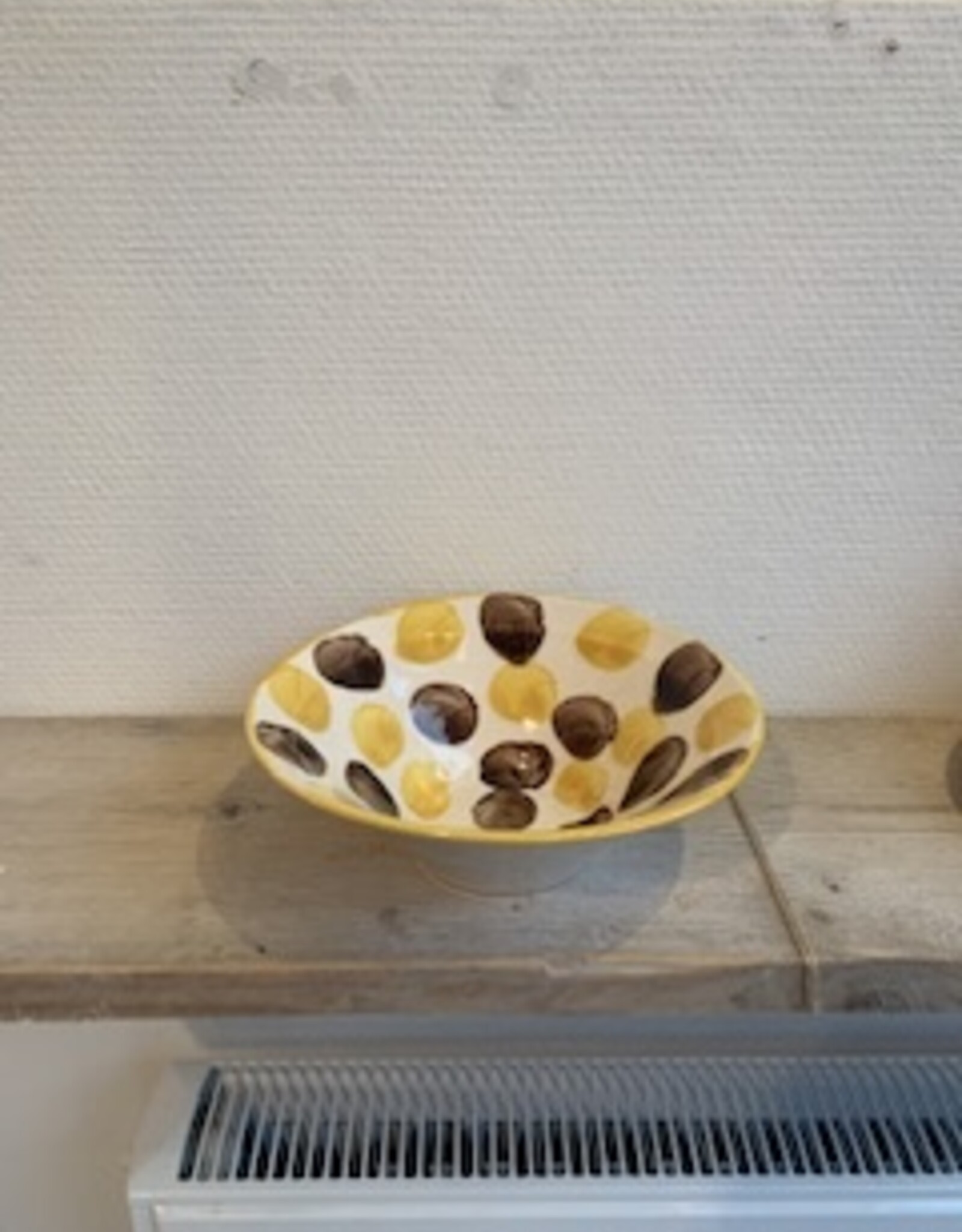 Serving bowl -dots - S