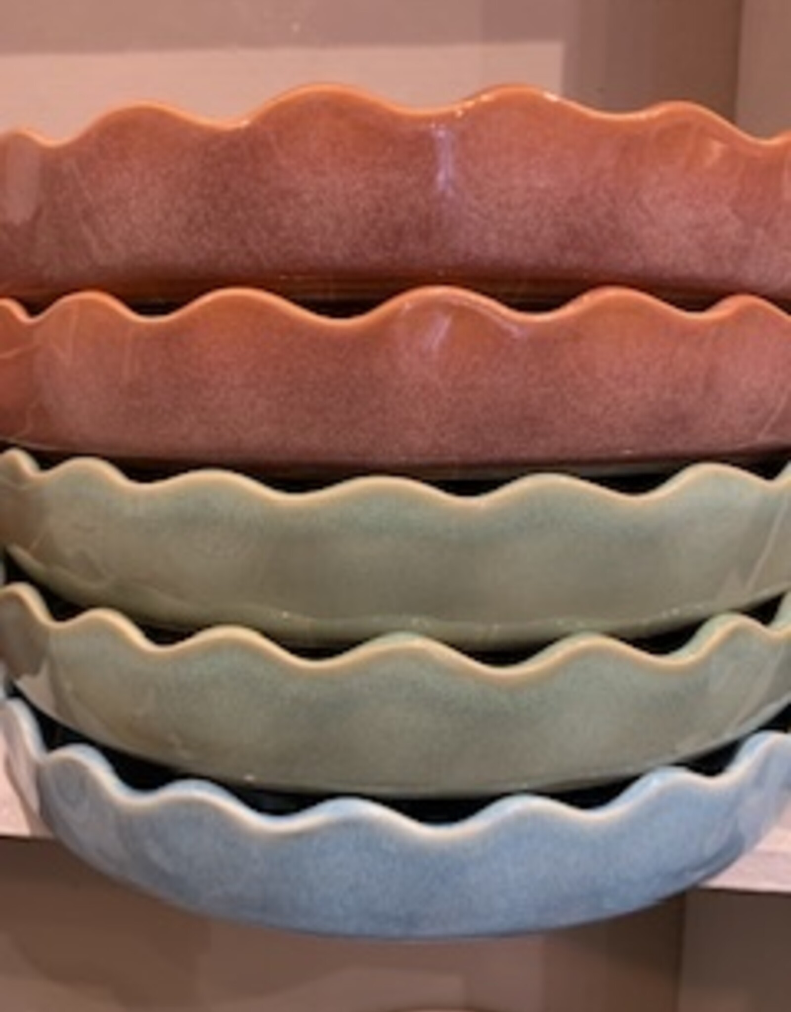 Gres Novo Oven dish 27 cm - aqua limon