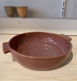 Gres Novo Ronde ovenschaal 20 cm - marron glacé