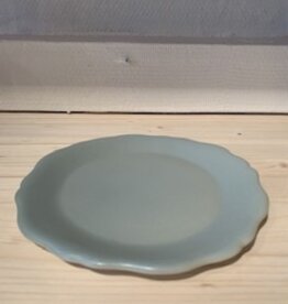 Jars Céramistes Plate 19 cm - blue gray