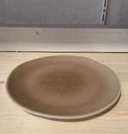 Jars Céramistes Dinner plate Maguelone chataigne