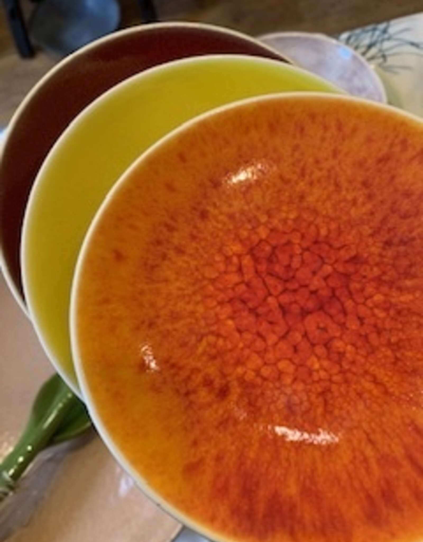 Jars Céramistes Plate XXS Tourron cerise