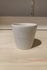 Jars Céramistes Bekertje Maguelone - quartz/wit