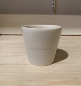 Jars Céramistes Bekertje Maguelone - quartz/wit