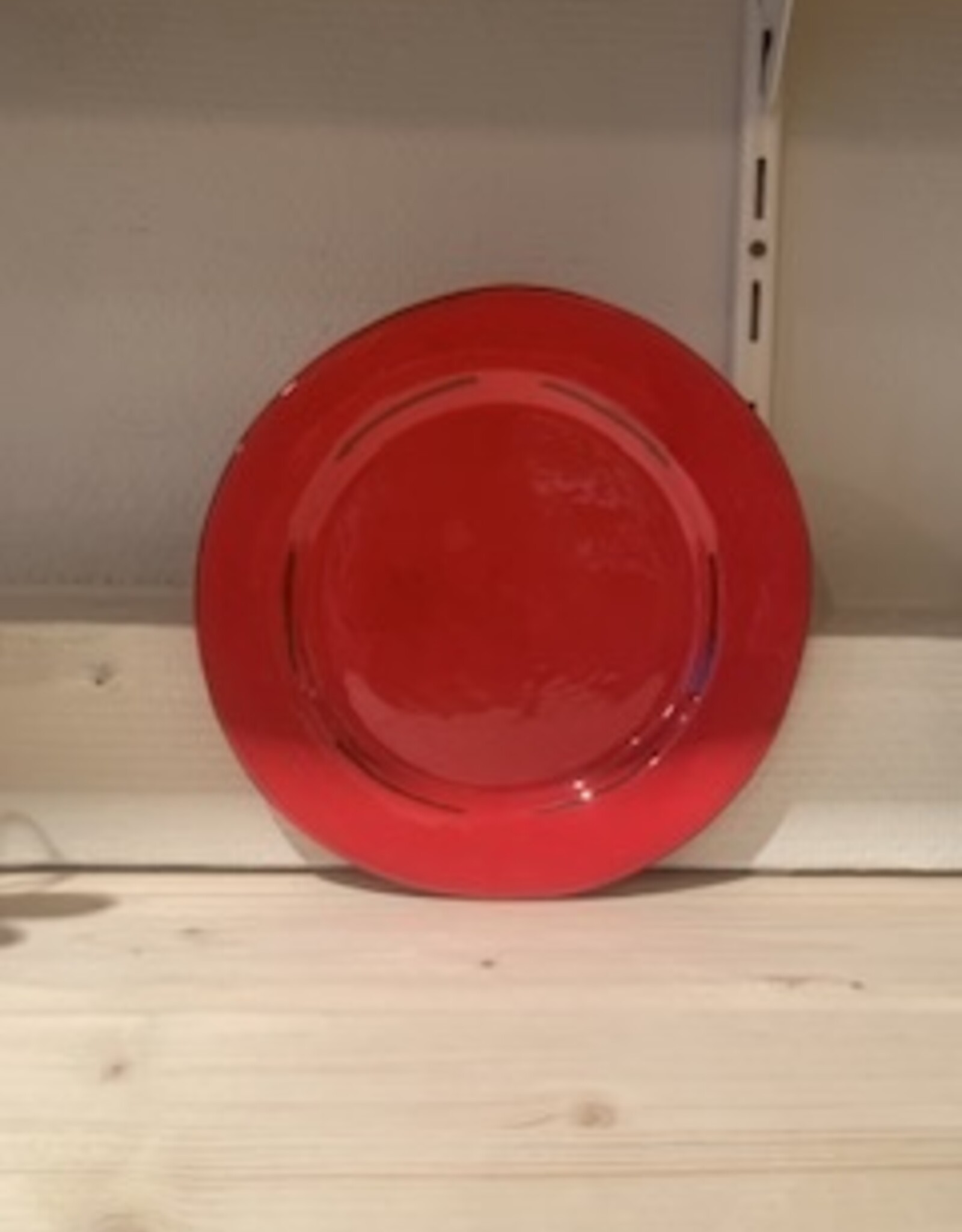 Argile et couleurs Plate 21 cm Argile -red