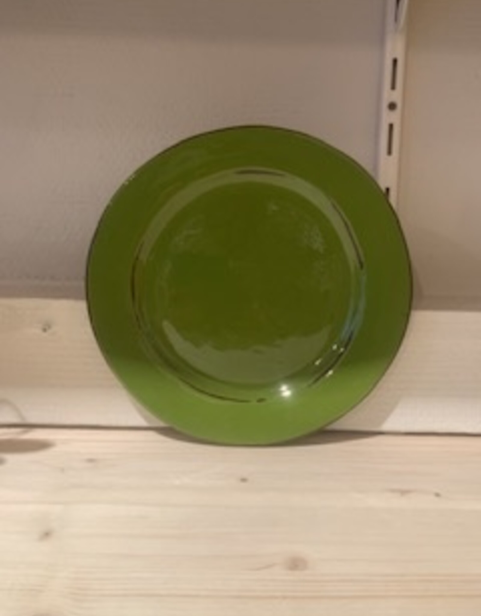 Argile et couleurs Plate 21 cm Argile -green