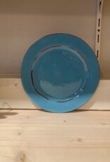 Argile et couleurs Plate 21 cm Argile -blue