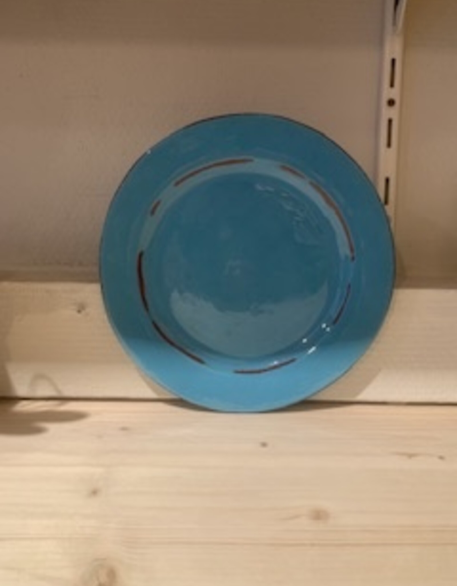 Argile et couleurs Argile et Couleurs bord 21 cm ontbijt / dessert - blauw