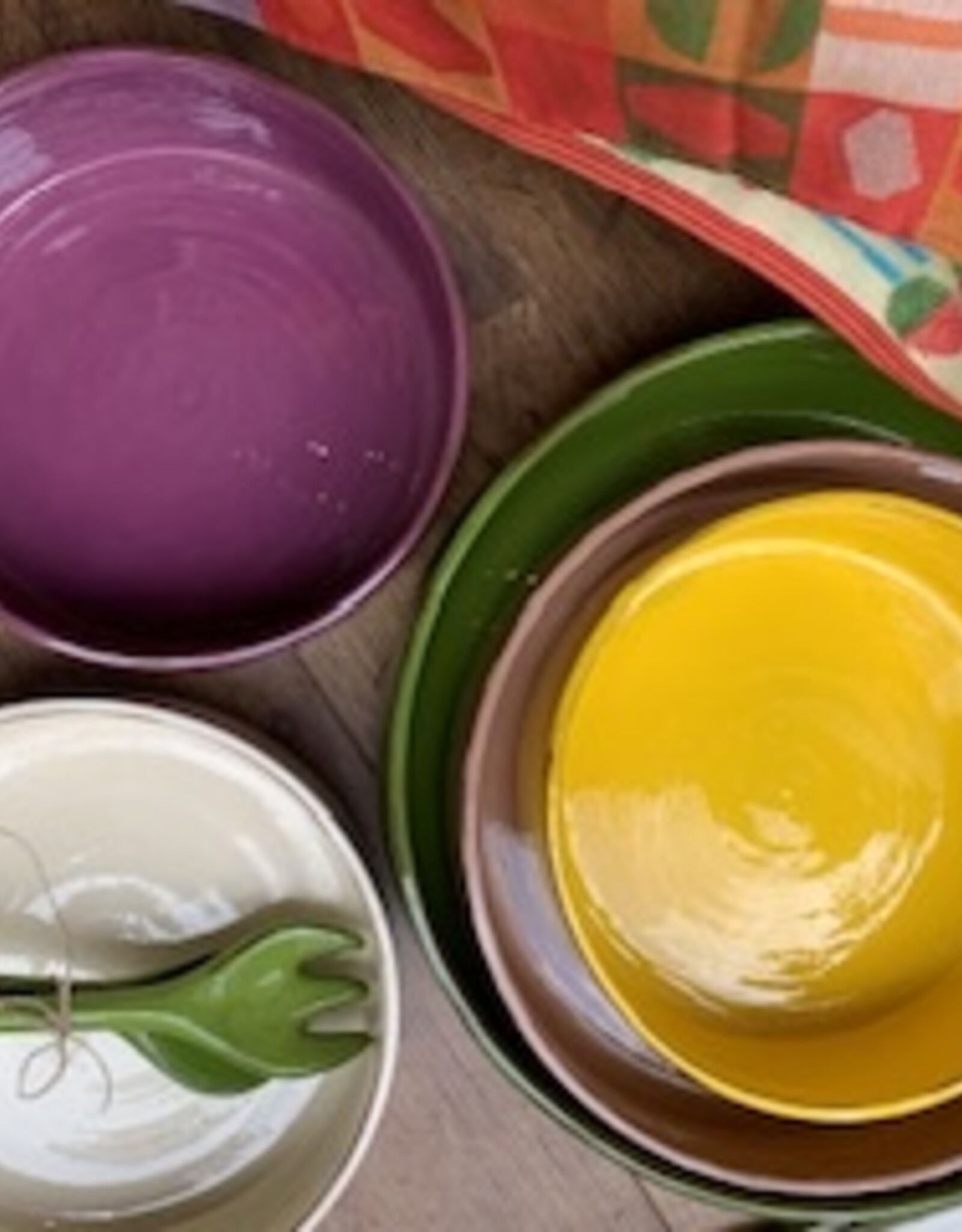 Argile et couleurs Dish Argile -  orange