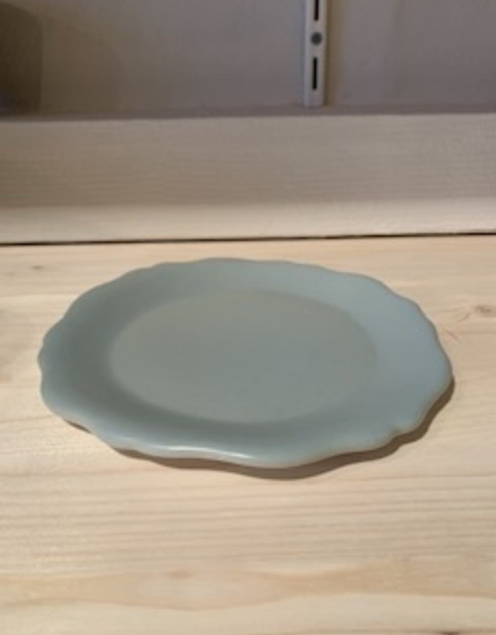 Jars Céramistes Plate 19 cm blue grey