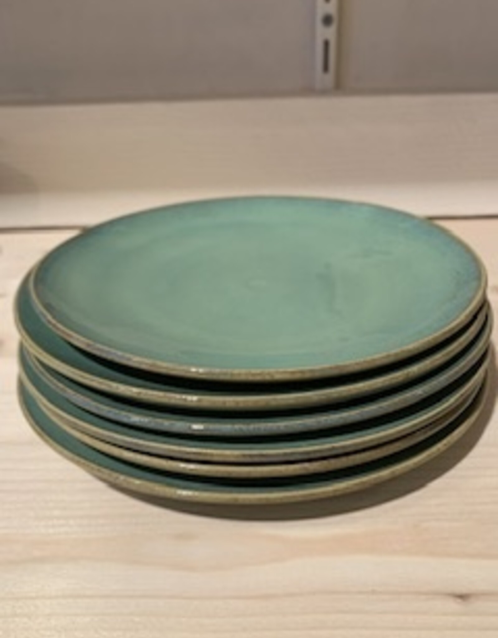 Lilo Ceramics Bord 17,5 cm - jade groen