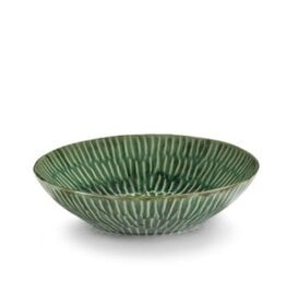 Pascale Naessens l Serax Deep plate l Serving bowl Verde Lanza