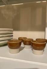 Onomao Egg cup terra ochre - set of 2