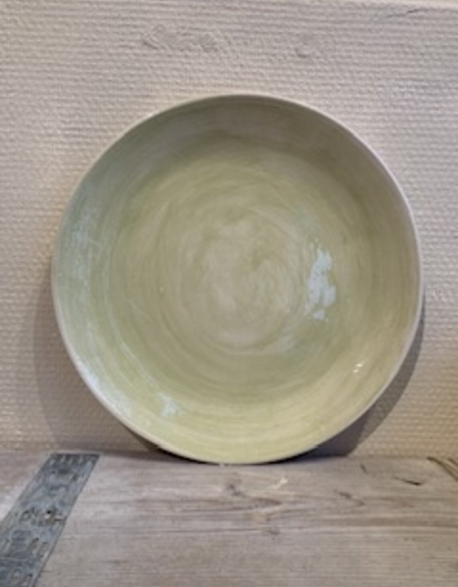 Wonki Ware Dinerbord 28cm lichtgroen - Wonki Ware