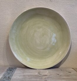 Wonki Ware Dinner plate 28 cm lichtgroen - Wonki Ware