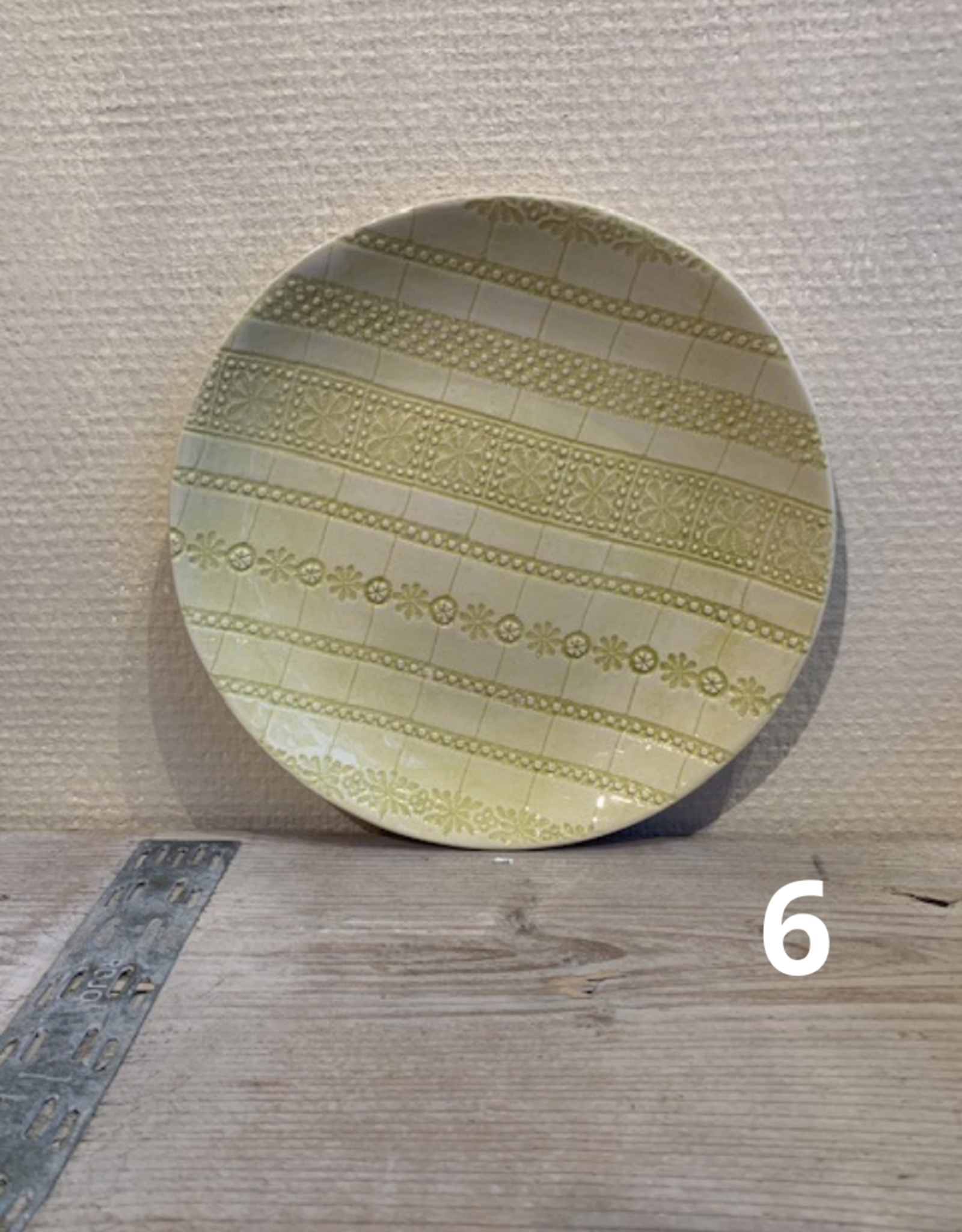 Wonki Ware Plate 22,5 cm pattern - Wonki Ware