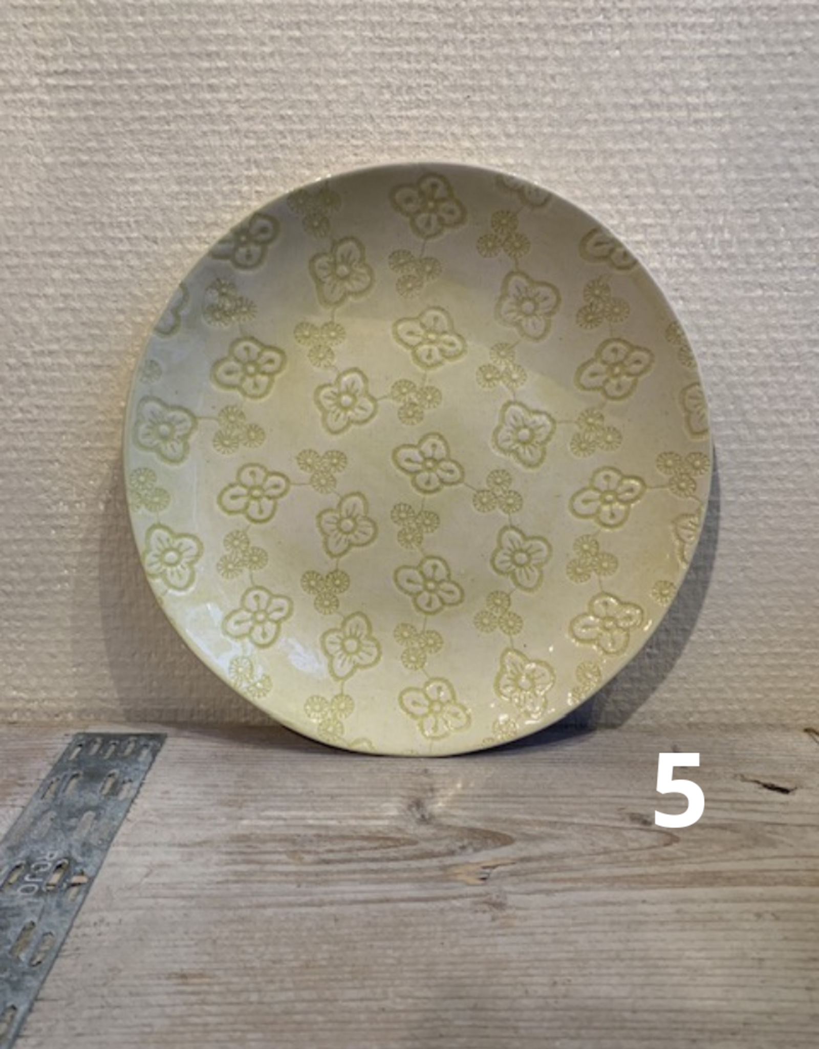 Wonki Ware Bord 22,5 cm pattern - Wonki Ware