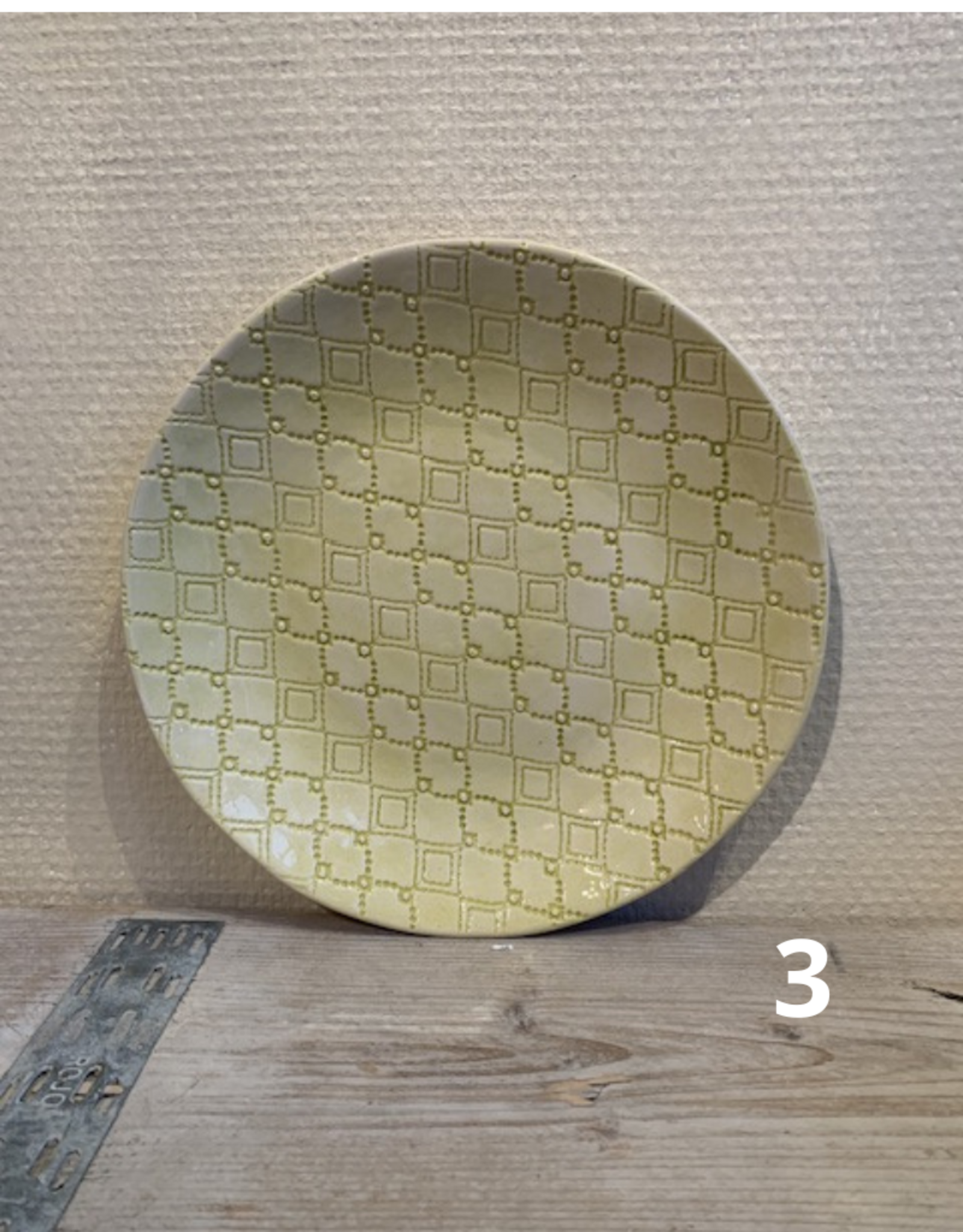 Wonki Ware Borden 22,5 cm pattern - Wonki Ware