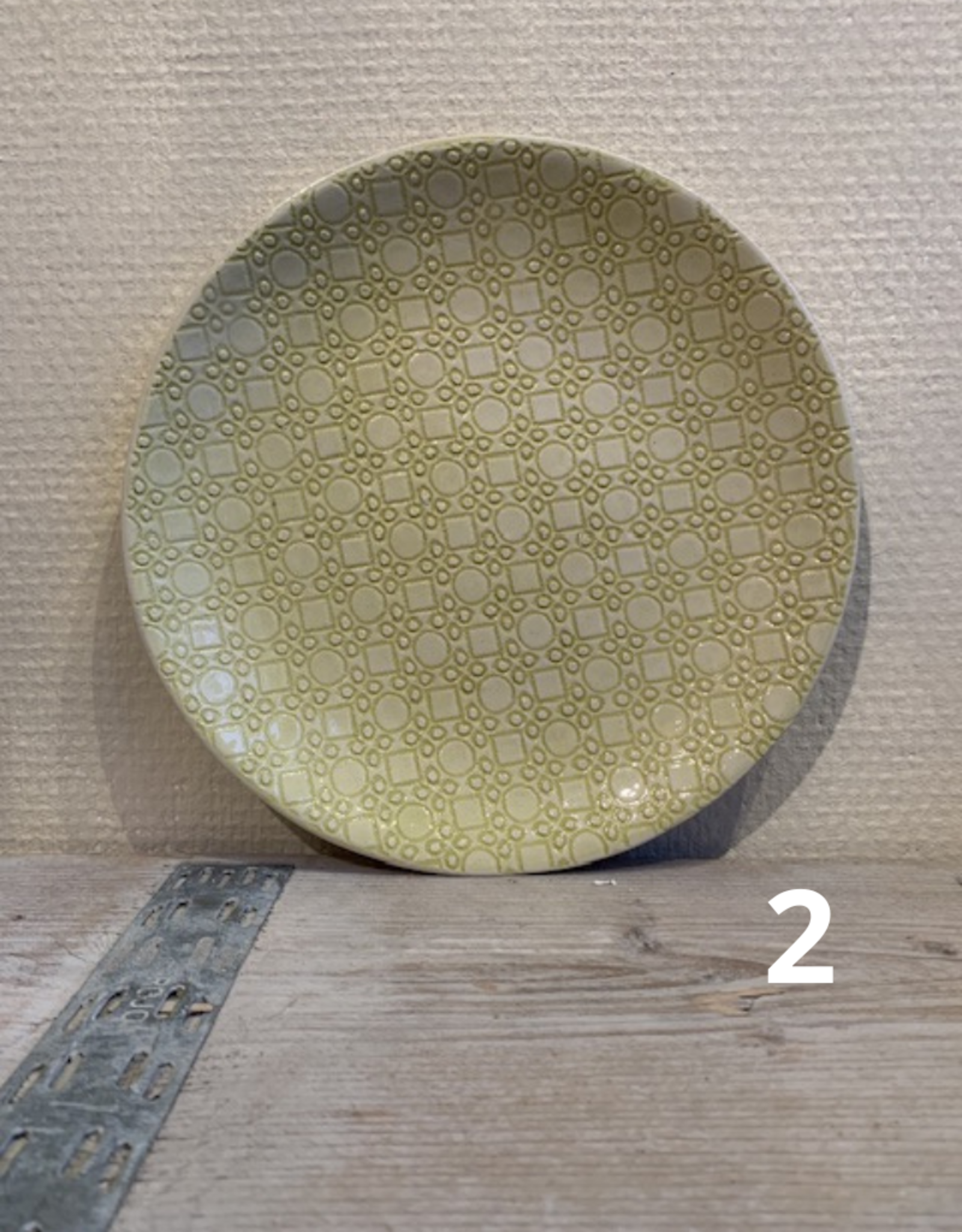 Wonki Ware Plate 22,5 cm pattern - Wonki Ware