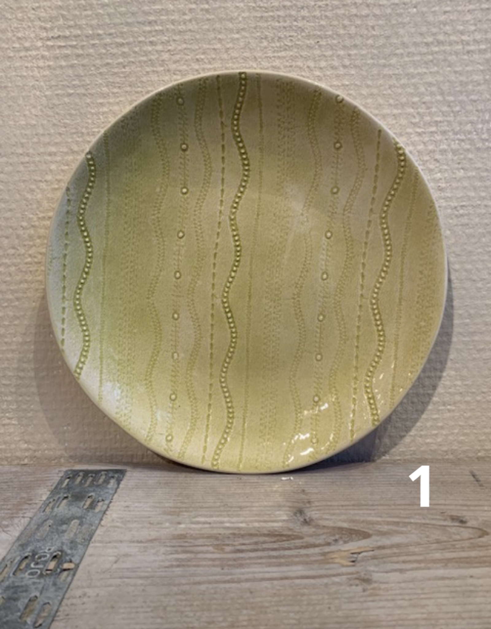 Wonki Ware Plate 22,5 cm pattern - Wonki Ware