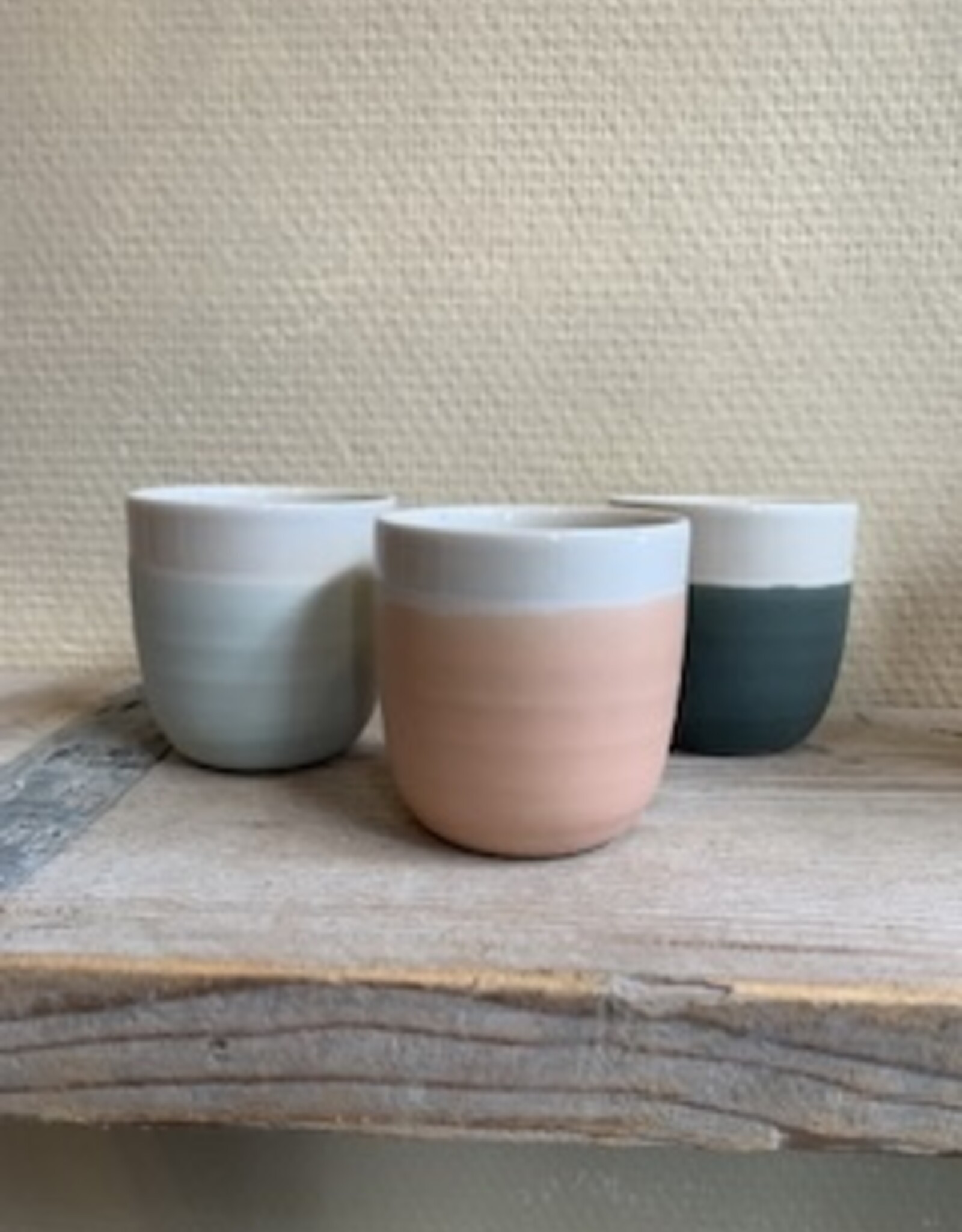 Jars Céramistes Cup Jardin de Maguelone - pink