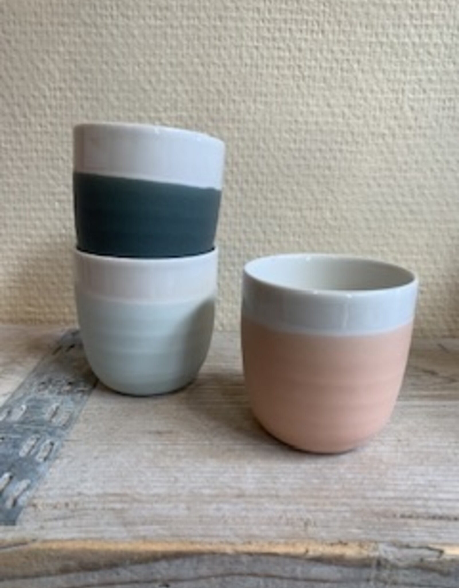 Jars Céramistes Cup Jardin de Maguelone - pink