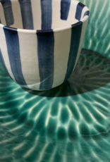 Onomao Koffiebeker gestreept