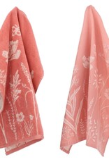 Bunzlau Castle Kitchen and towel Wild flowers pink