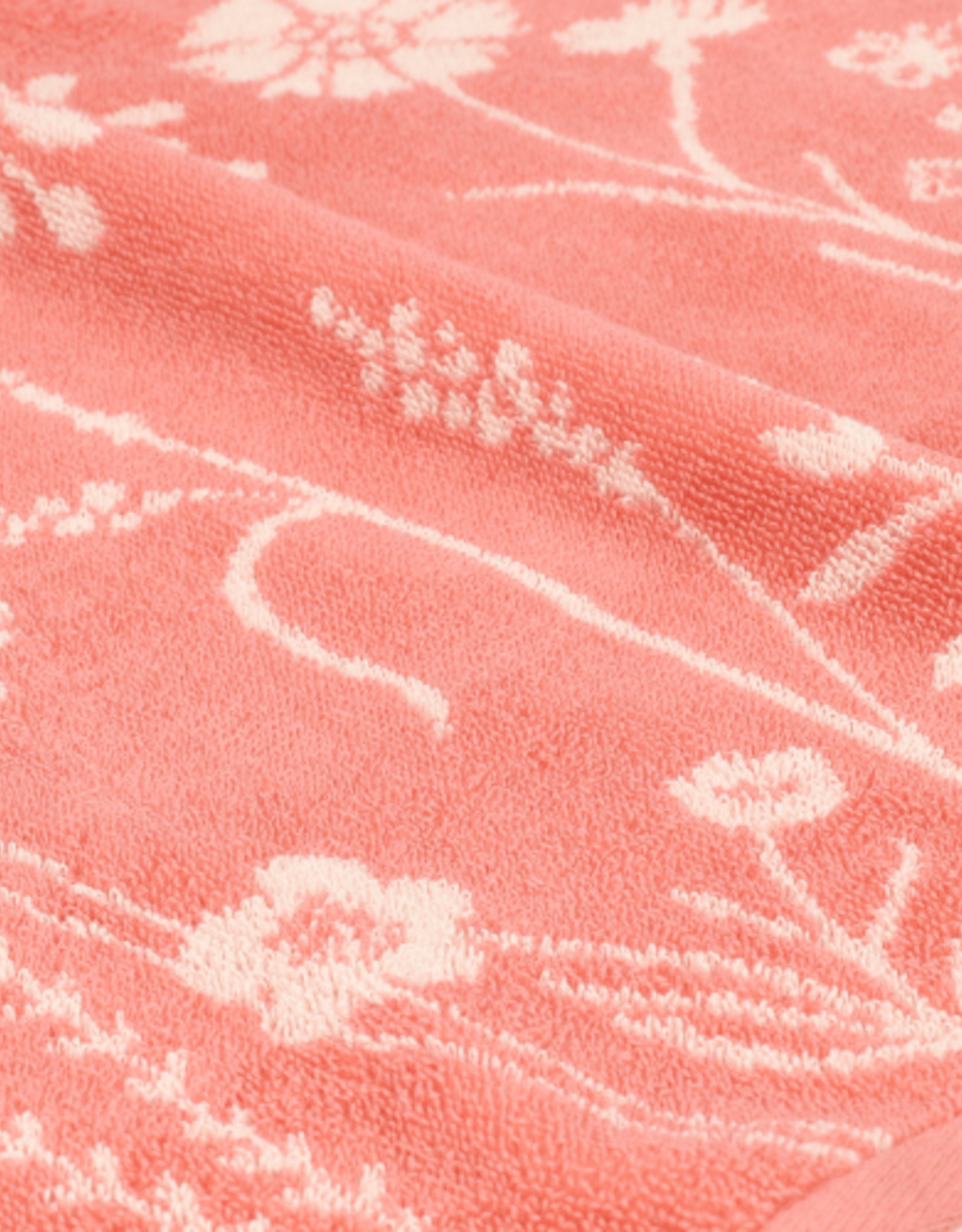 Bunzlau Castle Keuken- en theedoek Wild flowers roze